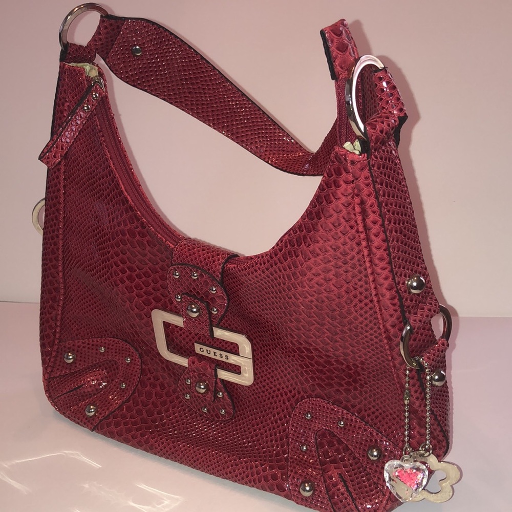 Guess Satchel (Red) - Picture 4 of 8